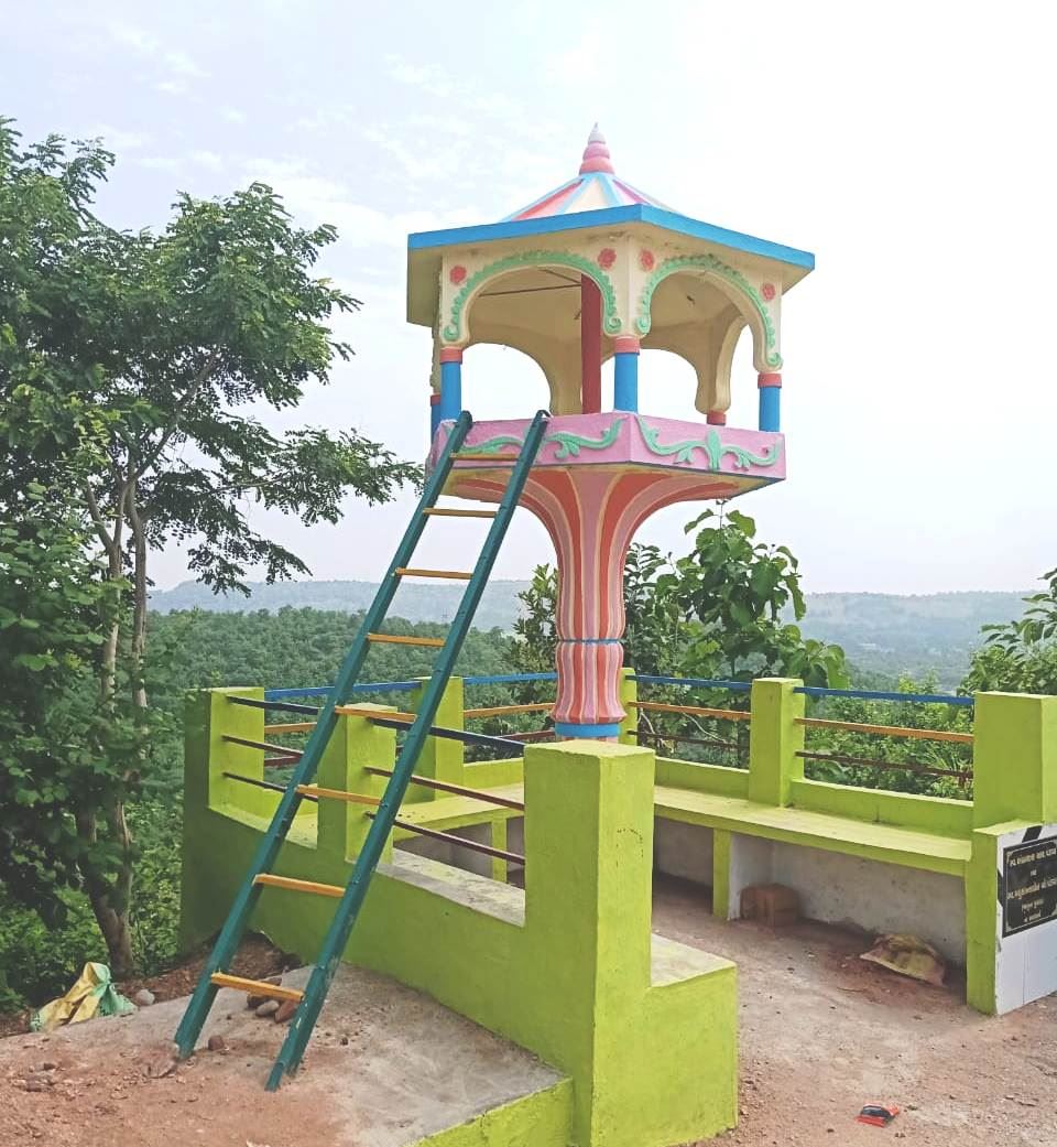 Chabutaro bird tower and Jal Kutir